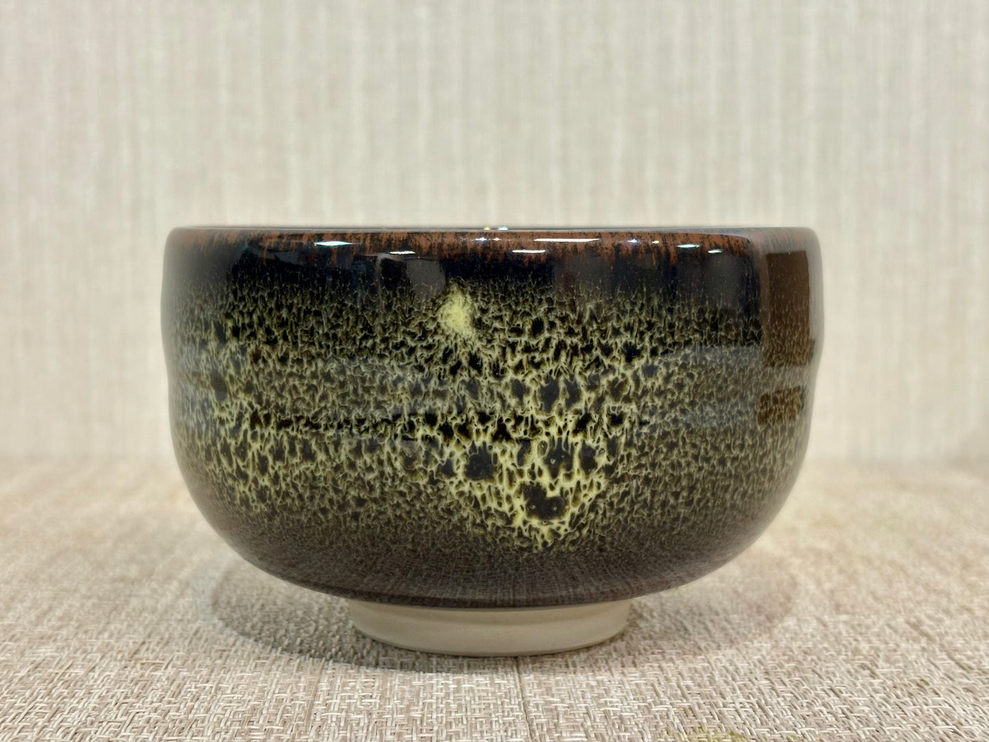 SBKTB258 九谷焼　陶春造　窯変　茶碗