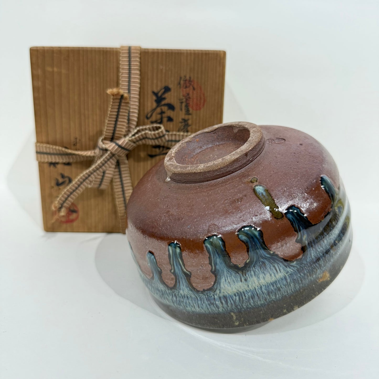 SBKTB106  京燒 桃山造 倣薩摩 茶碗