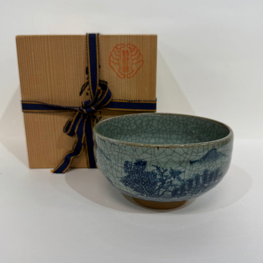 SBKTB53  鍋島燒 青山茶碗