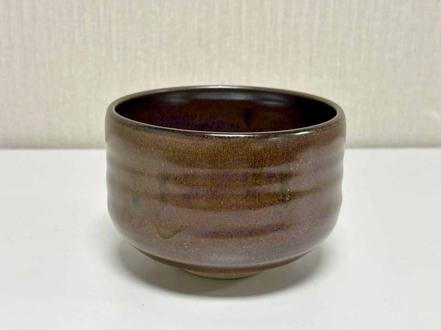 SBKTB289	上野焼　高田湖山造　茶碗(前大徳寺藤井誡堂書付)
